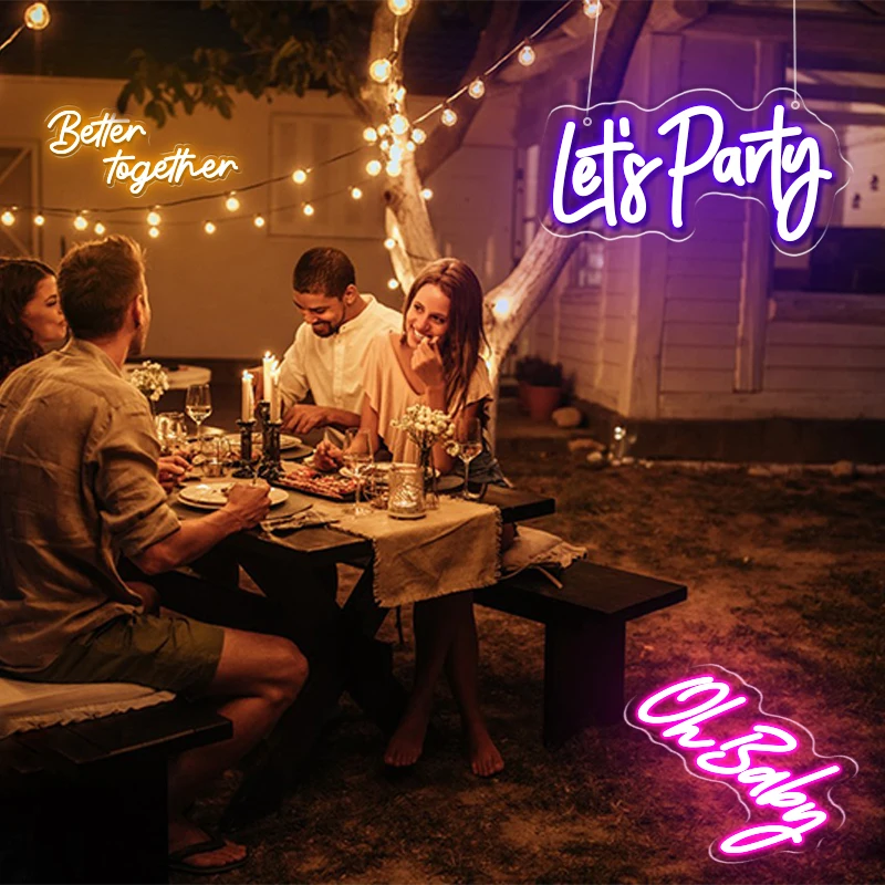 Светодиодная неоновая подсветка под заказ персональный логотип магазина для