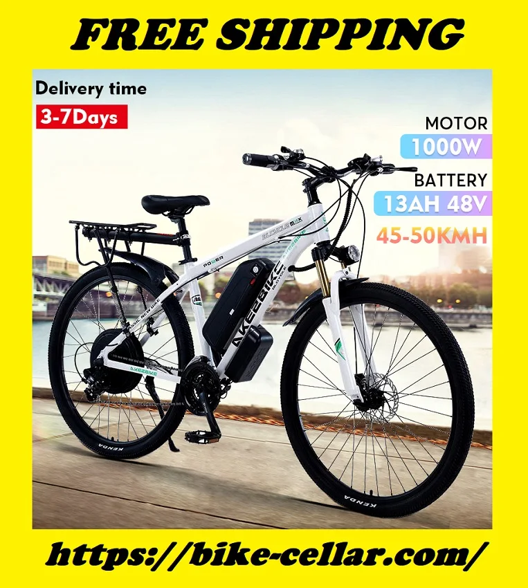 

1000W 48V 13AHCheap e bikes 2023 electric bicycle road city Akez e-bike EU warehouse ebike