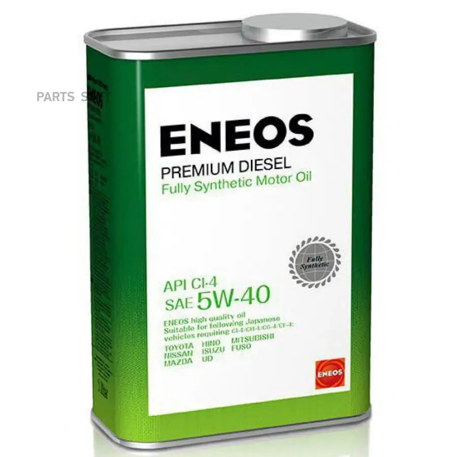 ENEOS Premium Diesel 5W40 (1L)_масло моторн.! синт.API CI-4 8809478943091