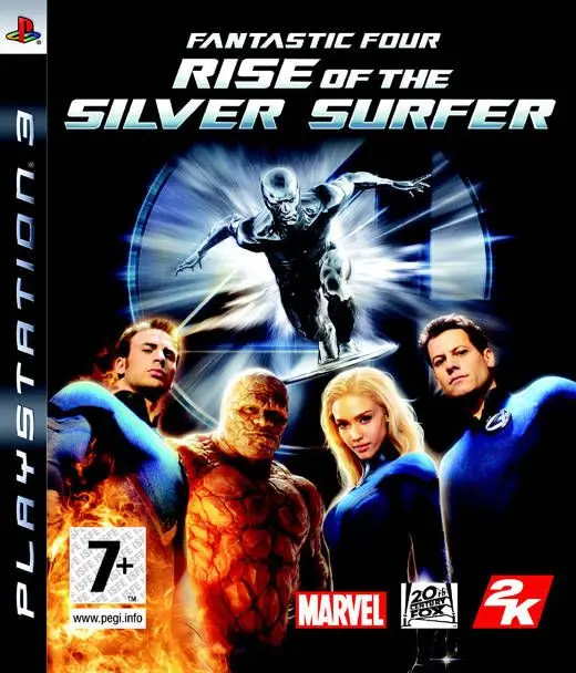 Видеоигра Fantastic 4 (IV) Four: Rise of the Silver Surfer (PS3) USED Б/У |