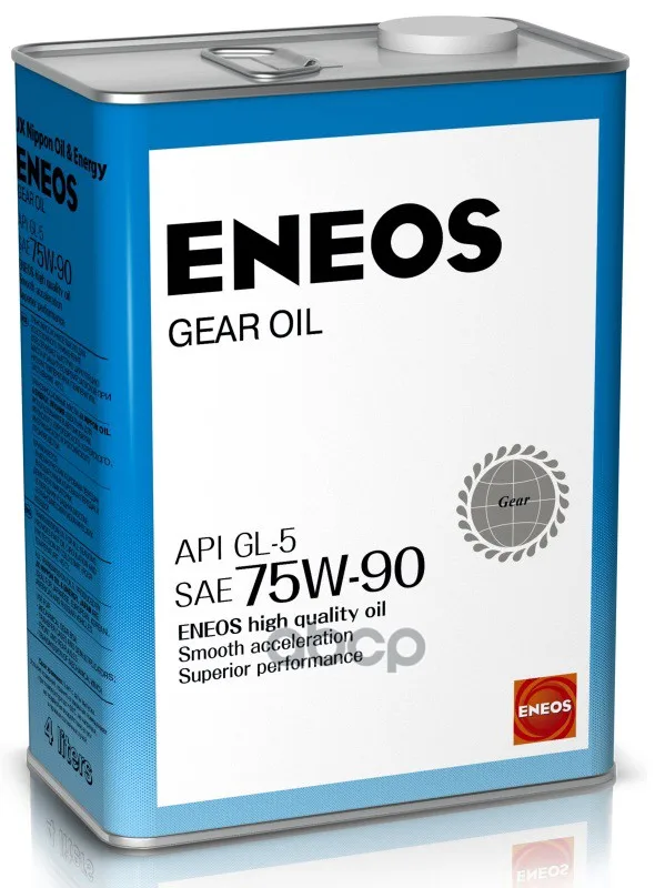 Eneos Gear 75/90 Gl-5 4л Трансмиссионная Жидкость ENEOS арт. OIL1370