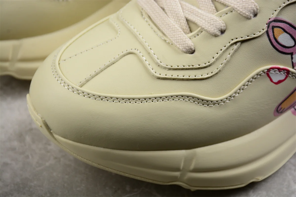 точная копия 1:1 КроссовКи Gucci Rhyton Vintage Trainer Sneaker Спортивная Обувь Активного