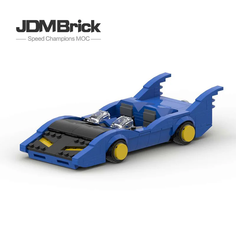 

MOC-73943 Movie Series 1970s Car Model Assembly Building Block Children's Gift Model Decoration Male