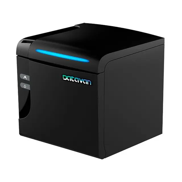 Чековый принтер Datavan PR-7120 (203 dpi, USB, RS-232, Ethernet, автоотрез, ширина термобумаги 58/80 мм, встроенный звонок , c Б 1