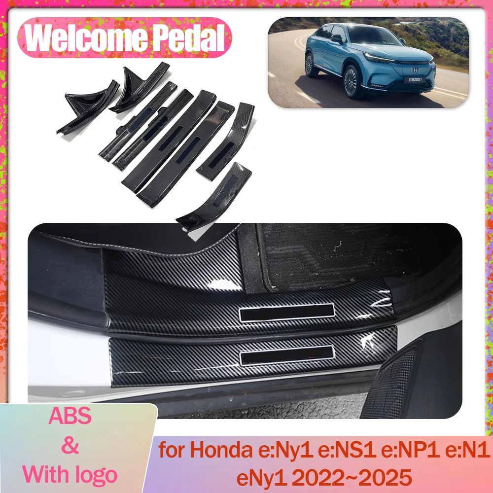 Автомобильная педаль приветствия для Honda:Ny1 e:NS1 e:NP1 e:N1 eNy1 2022 ~ 2025 накладка на порог