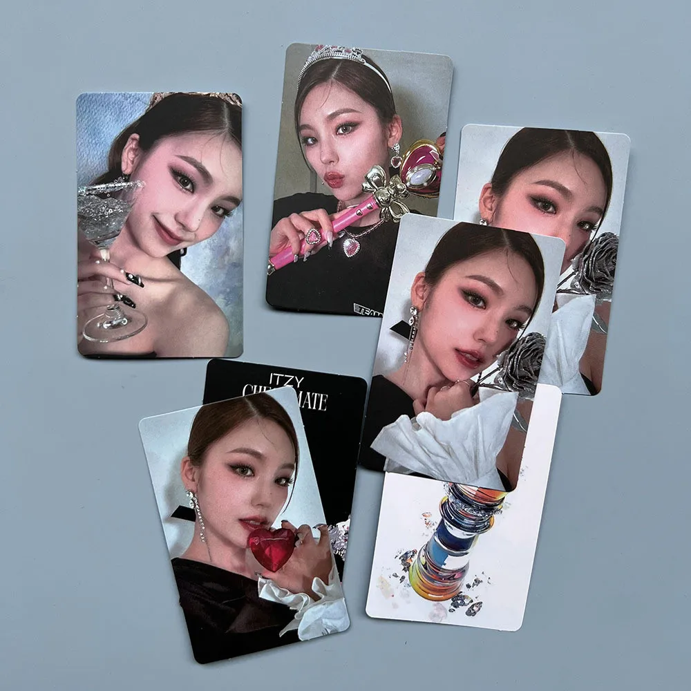 5pcs KPOP ITZY Photocard New Album CHECKMATE Double Sided Quality LOMO Card Yeji Lia Ryujin Chaeryeong Yuna Cards Gift Fans - купить по