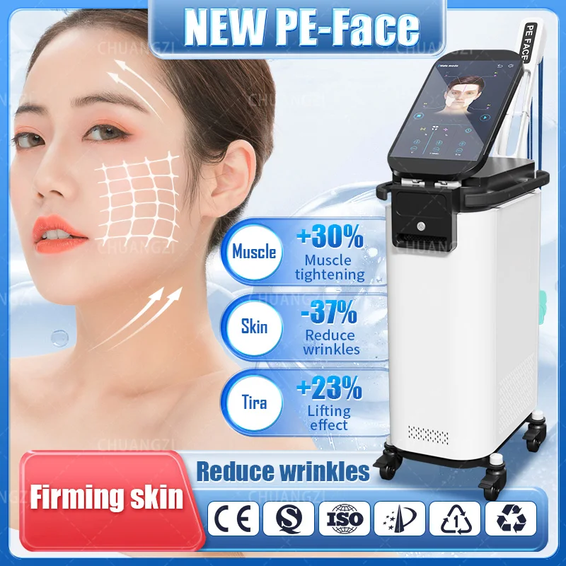 

Professional Facial Electrostimulation Ems RF Face Lifting Machine PEFACE Sculpt Face Pads Massager Device