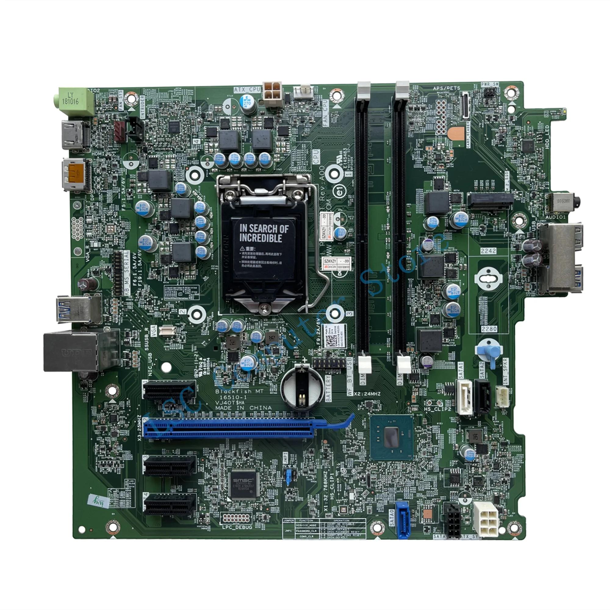 Материнская плата LSC для настольного компьютера DELL Optiplex 3050MT 3050 MT 16510-1 CN-0W0CHX 0W0CHX W0CHX