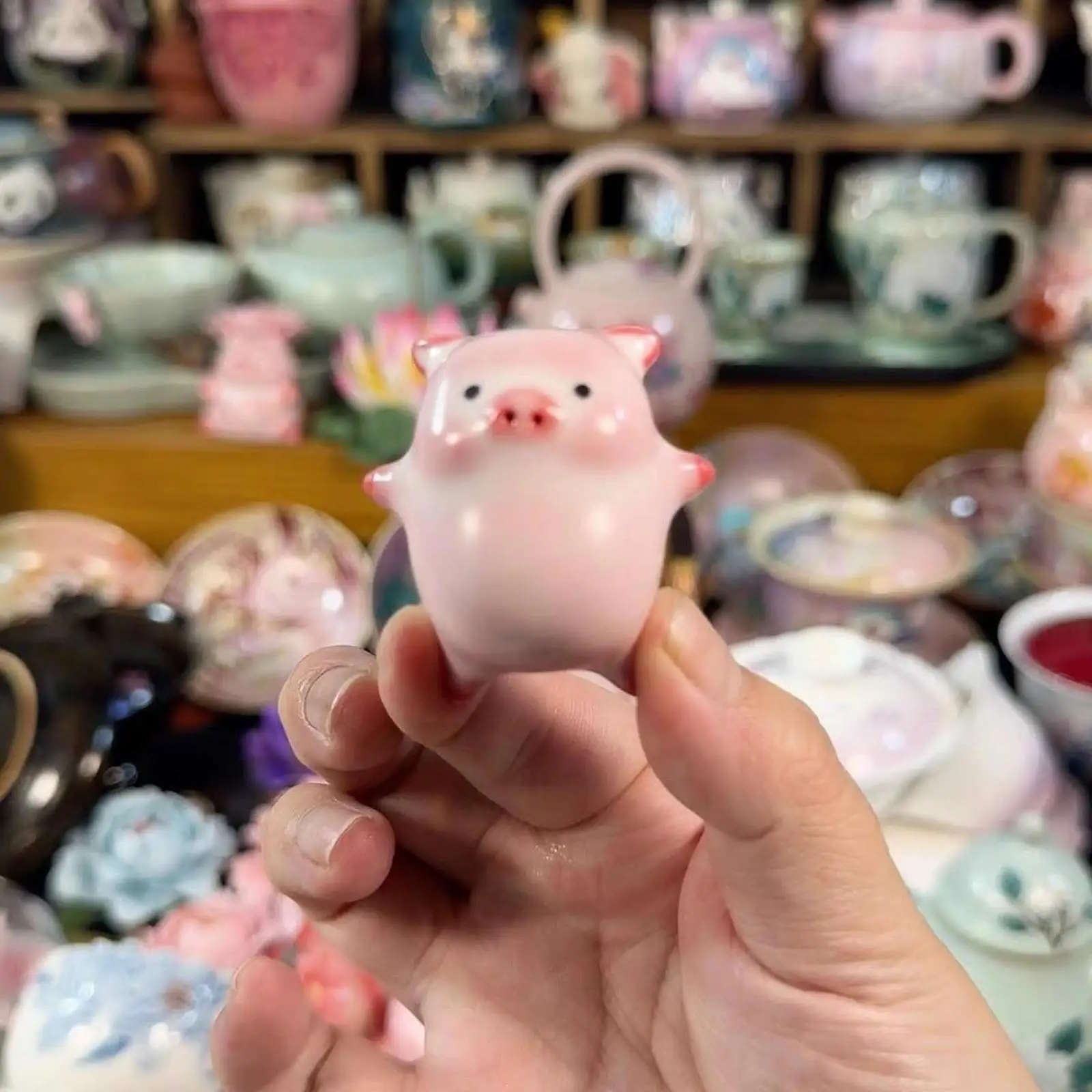 Статуэтка свиньи Kesoto