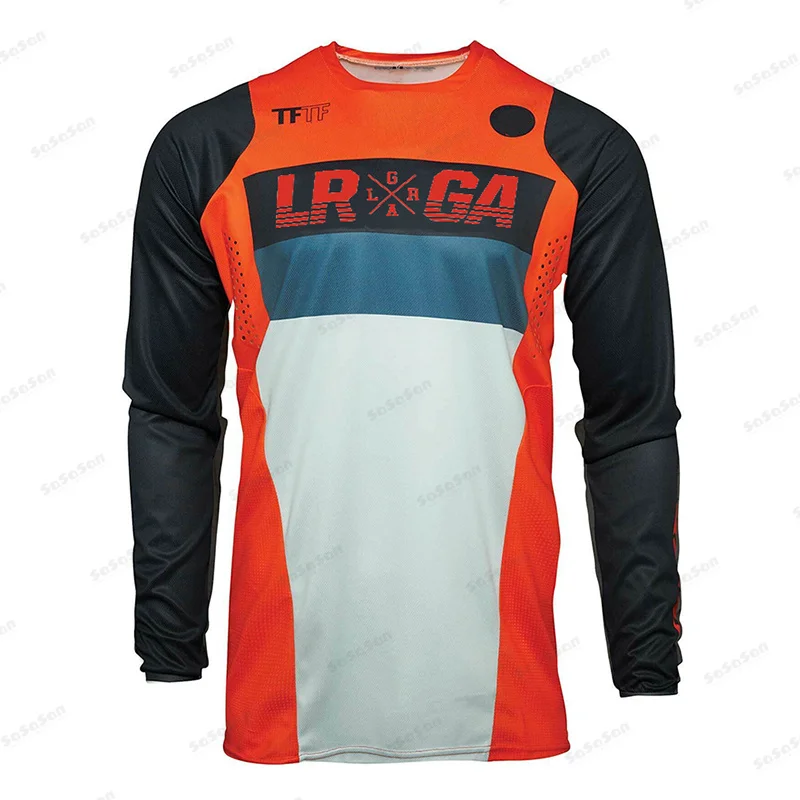 

Jersey Men's MTB Endurance Race Long Sleeve GP Mountain Bike Clothing Enduro Downhill Motocross Moto Cycling Quick Dry Bicycle