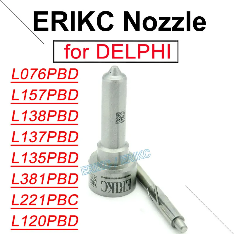

L076PBD L157PBD Diesel Injector Nozzle Tip L138PBD L137PBD L135PBD Fuel Injection Atomizer L381PBD L221PBC L120PBD for Delphi