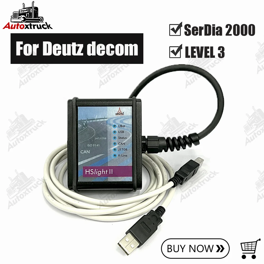 

Диагностический инструмент CAN DEUTZ, тяжёлый диагностический инструмент