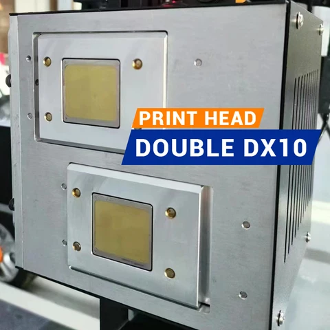 BK-GP200XP 3D УФ-настенный принтер 2 в 1, печатная машина для стен и пола с двойной печатающей головкой DX10