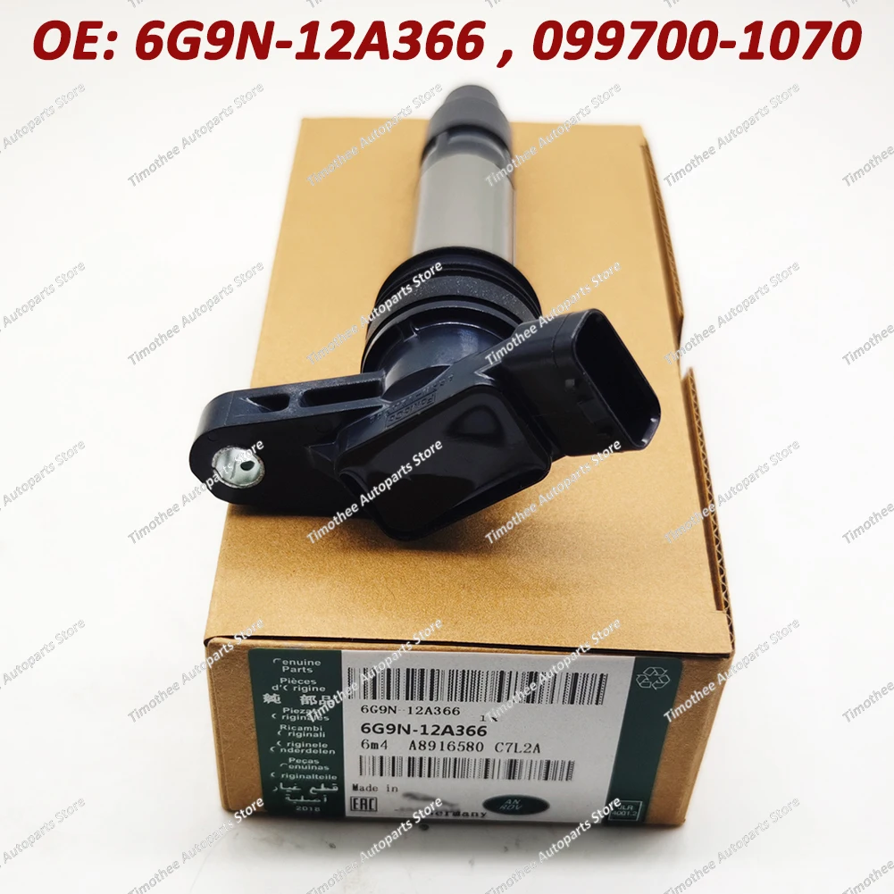 

OE # 30684245 6G9N-12A366 Катушка зажигания для V-olvo S60 S80 V70 XC60 XC70 XC90 3.0 3.2 L-and Rover LR2 099700 -1070 DE 230439