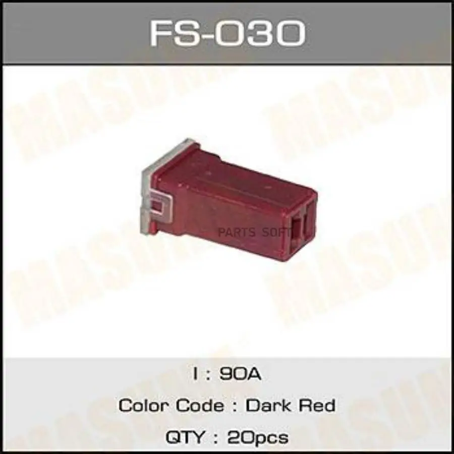 MASUMA FS030 Предохранитель касетный Мини  90 А Силовой JCASE Masuma  20шт