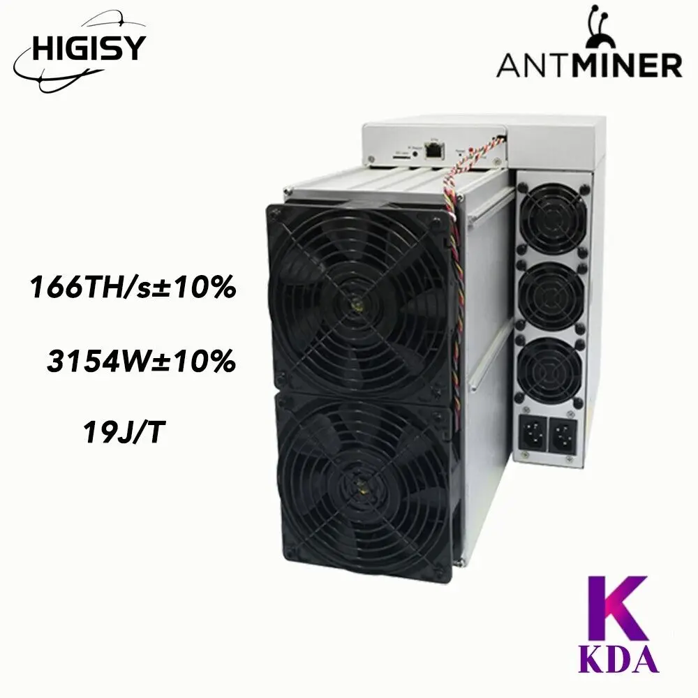 

New Antminer KA3 Miner 166T 3154W KDA Kadena Profitable Miner Ships Immediately