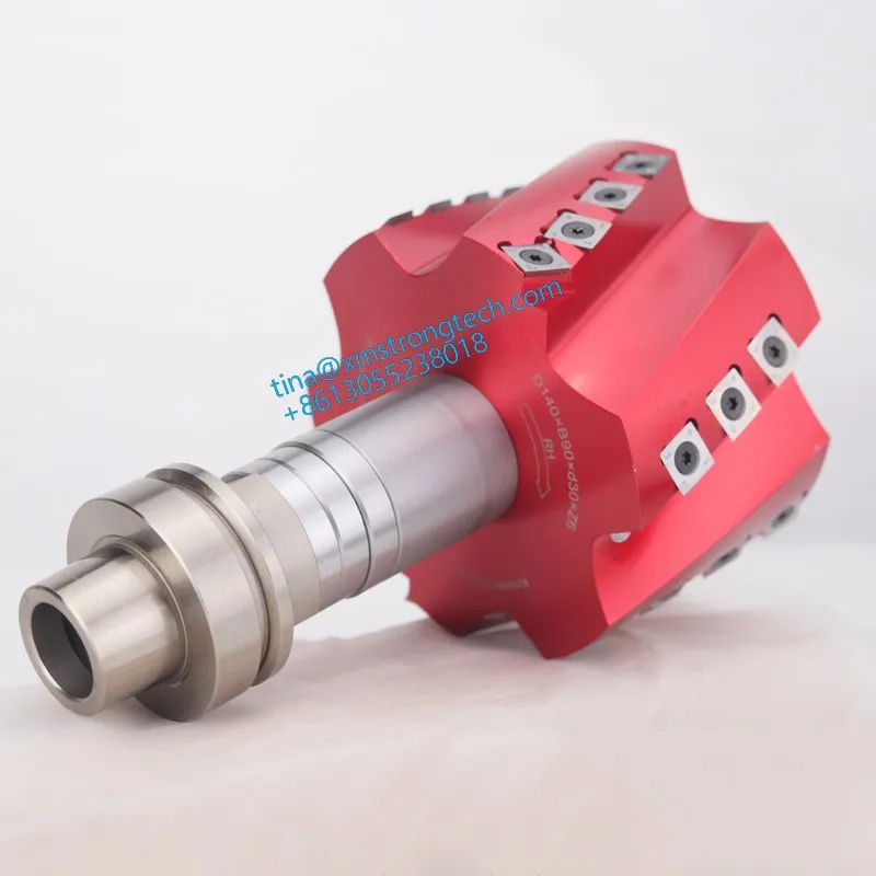 LIVTER 140x30x90 Спиральная режущая головка из алюминиевого материала с патроном для