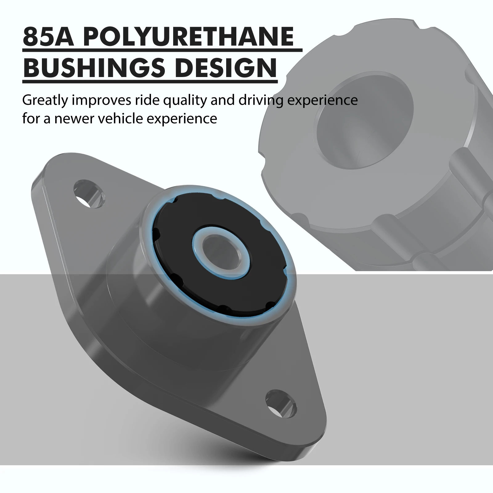 BEVINSEE задние полиуретановые амортизационные крепления и подпорные пластины для