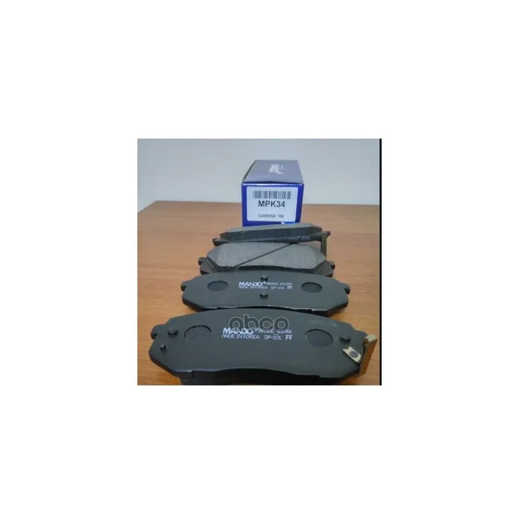 Колодки Торм.пер. Hyundai Ix35 10- Kia Sportage Iii 10-/ Carens Ii (Fj) 05-06/ (Fg) Mando арт. MPK34