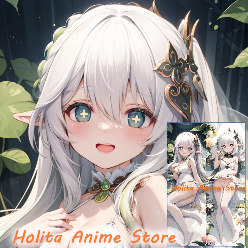 

Nahida Genshin Impact Dakimakura Anime Double sided Print Life-size Body Pillow Cover