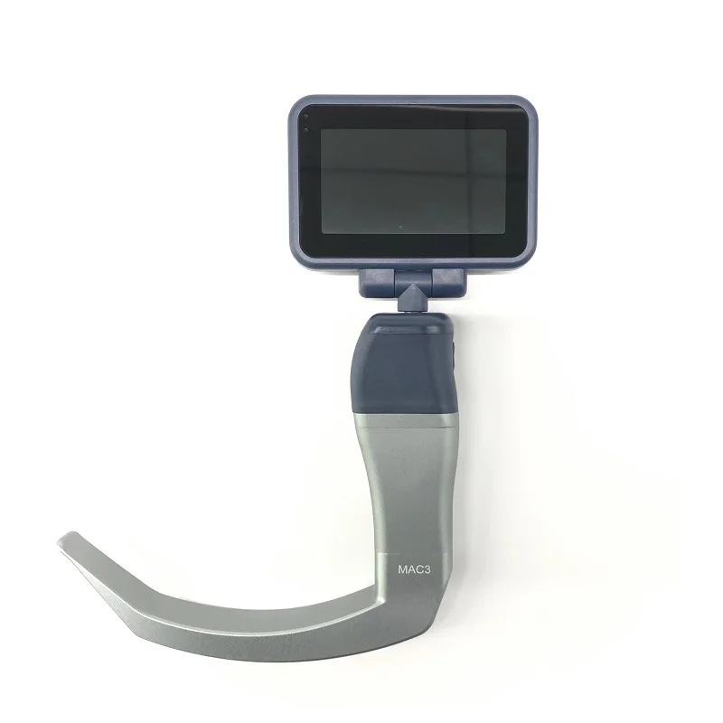 Video Laryngoscope Reusable Sterilizable Blades Color TFT LCD Digital Video Laryngoscope 6 Stainless Steel Blades Optional
