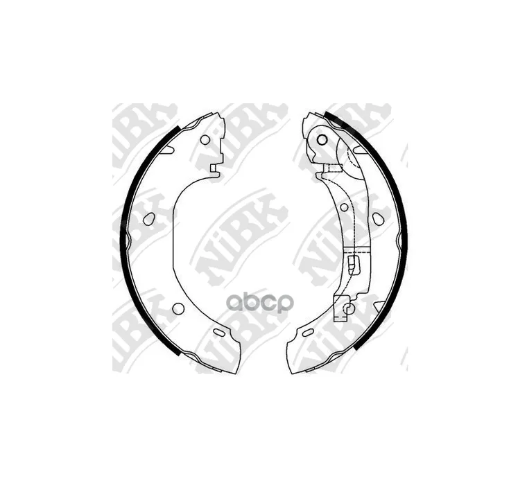 Колод. Торм. Бар. Nibk Fn0585 NiBK арт. FN0585