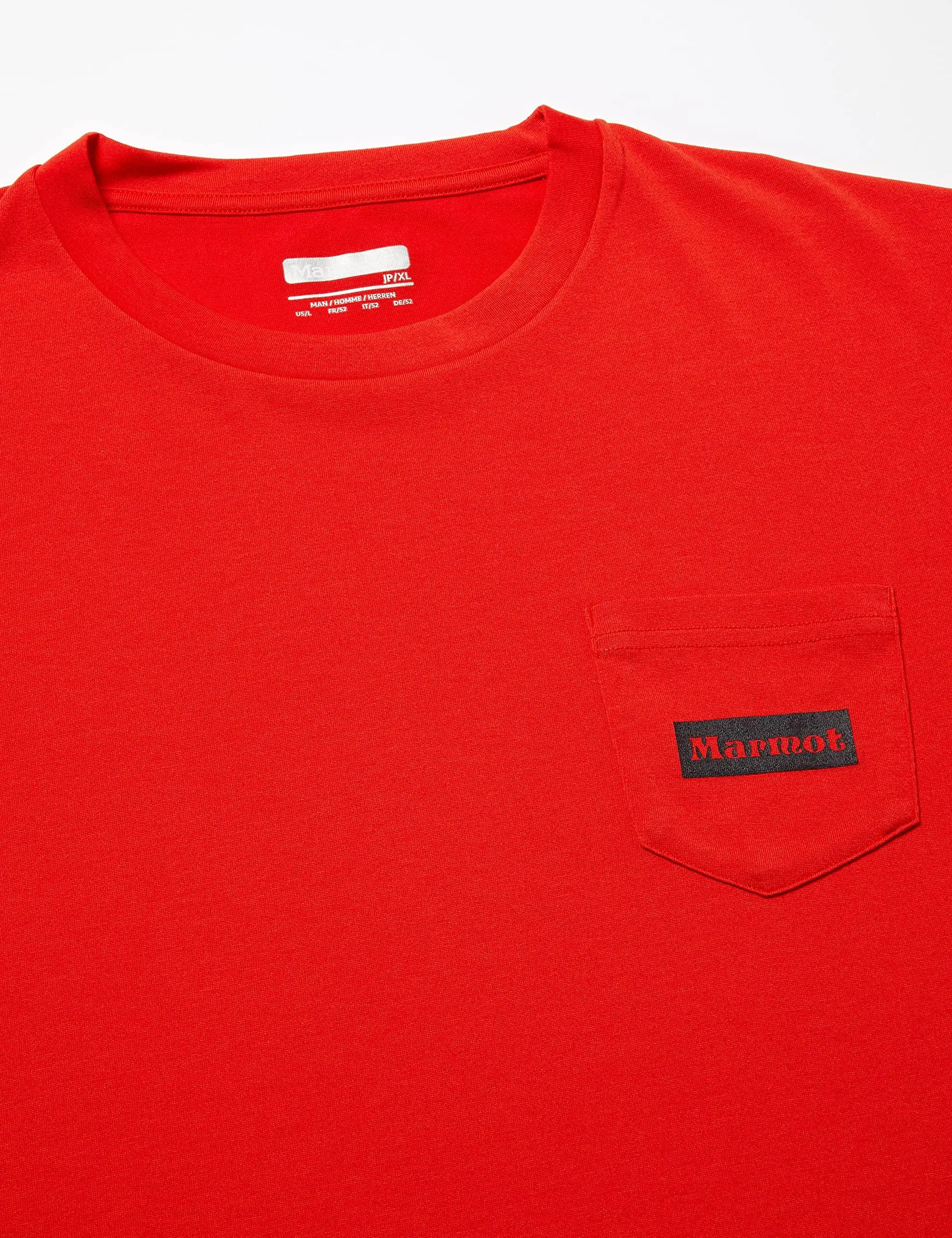 Футболка с карманным логотипом коротким рукавом [Marmot] H/S /