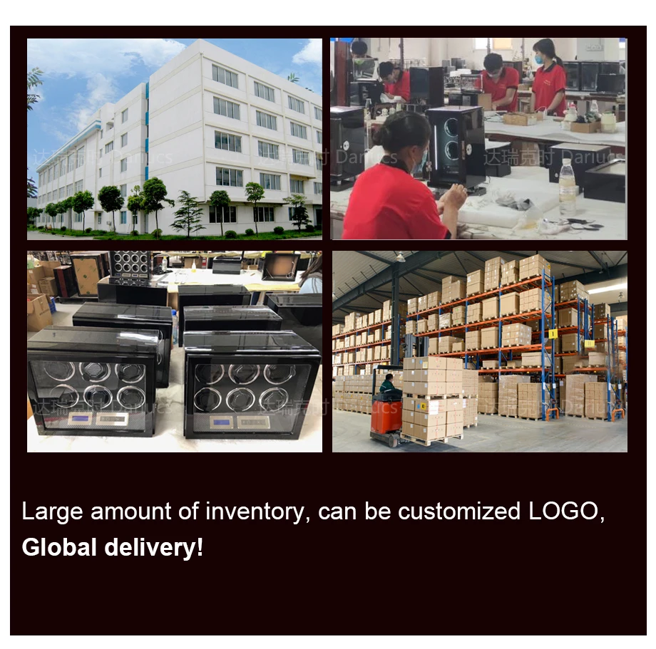 Automatic Watch Winder Box Uhrenbeweger Mechanical Display 1/2/4/6 Slots Male watch Automatic