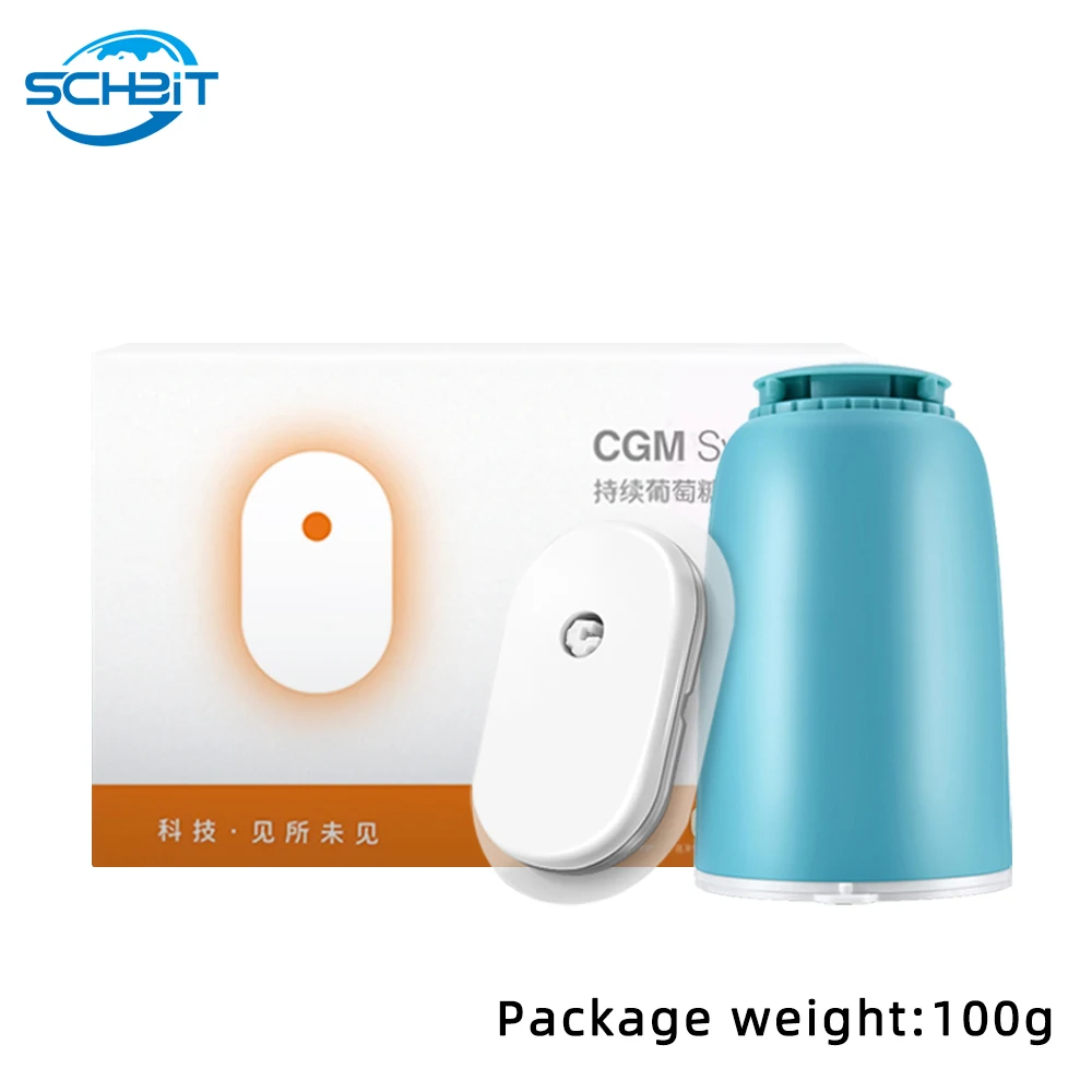 Sibionics 24-часовой измеритель уровня глюкозы в реальном времени Неинвазивный