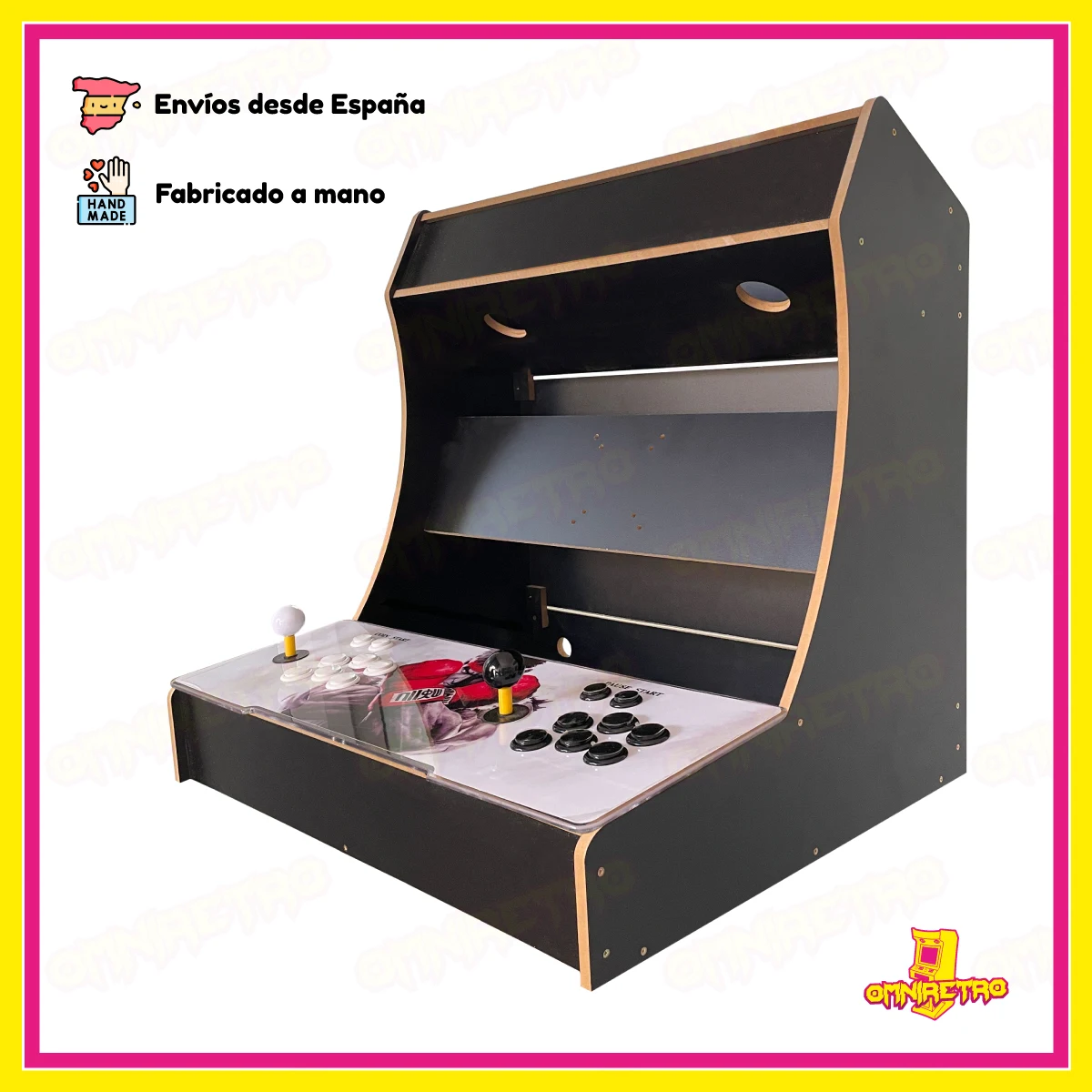 Комплект аркадных игр BARTOP NOVA PANDORA BOX EDITION MDF 10 мм ламинированные черные настольные