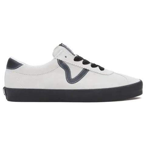 Белые черные кроссовки унисекс Vans Sport Low VN000CQRYB2