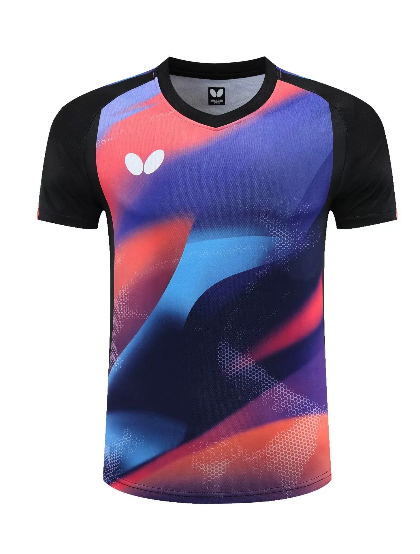 Table Tennis Badminton SeriesHarajuku New Popular Men's And Women's Sports Casual Short Sleeve Round Neck T-shirts
