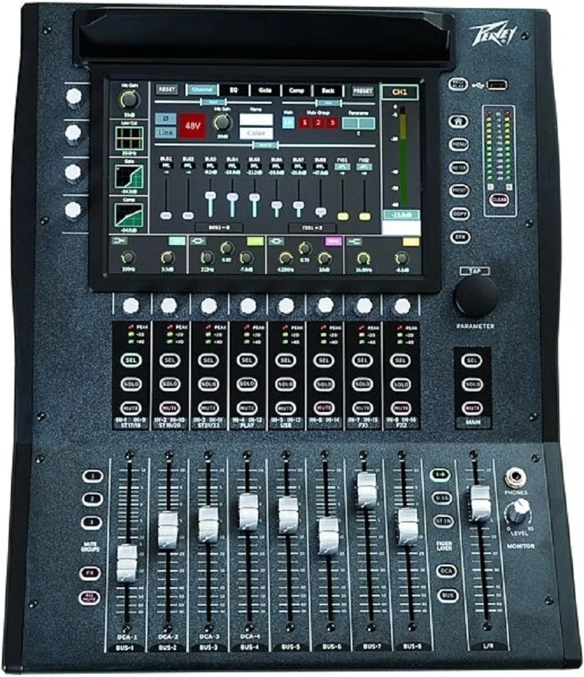 Рисунок 2 - Новый цифровой миксер Peavey золотистый