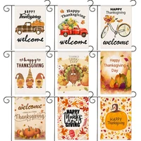 thanksgiving themed garden banner simple harvest pumpkin gnome alphabet garden decoration banner 3045cm%ef%bc%8811 81in17 71in%ef%bc%89