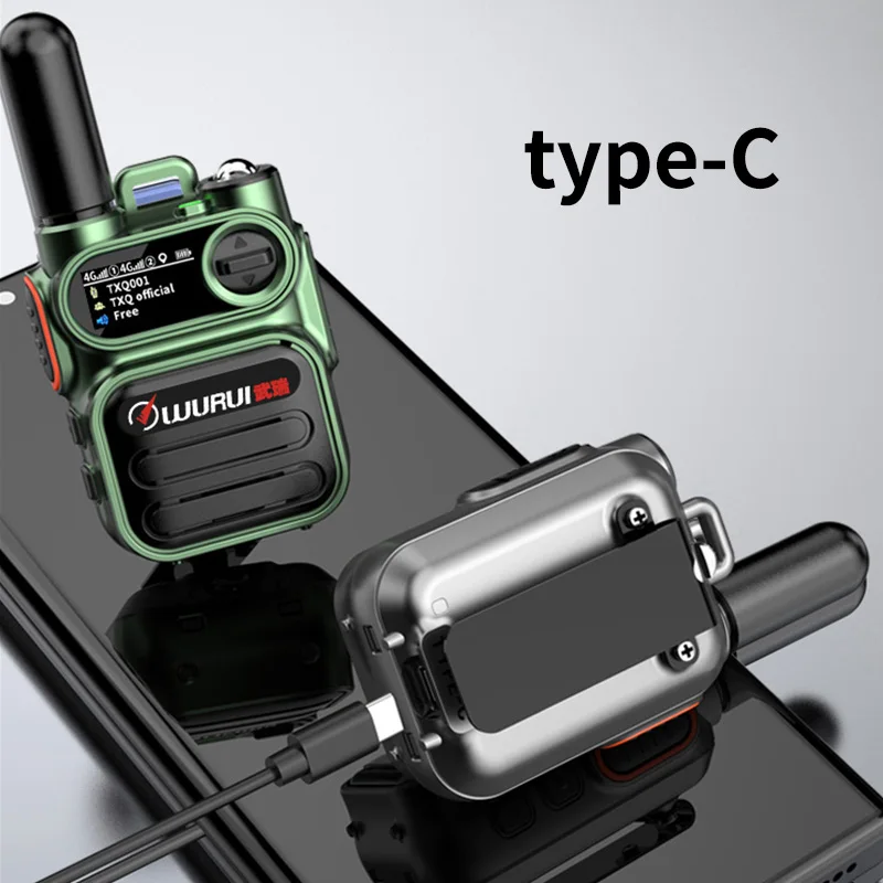 Global available Wurui G338 xin POC 4G walkie talkie Two-way radio radios Mobile Portable profesional long range communicator enlarge