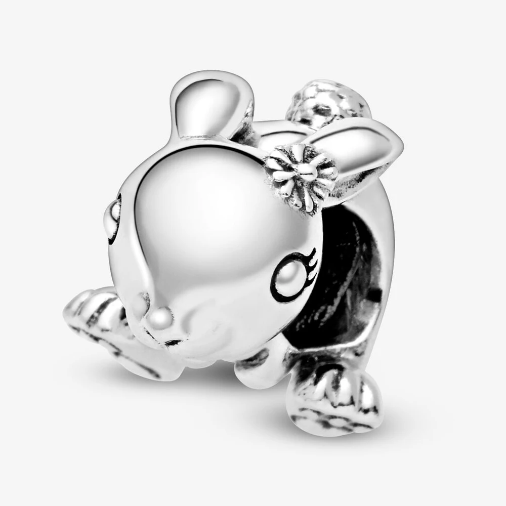 Оригинал Pandora Curse Копия 1:1 стерлингового серебра 925 пробы Кролик Модный браслет