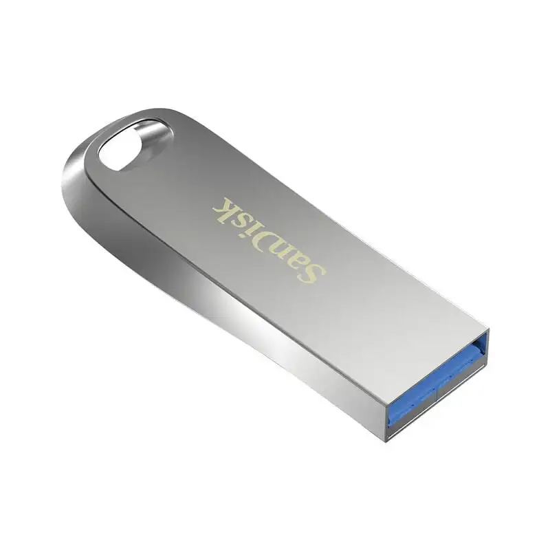 SanDisk Ultra Luxe - 256 GB USB Type-A 3.2 Gen 1 (3.1 1) 150 MB/s Capless Silver