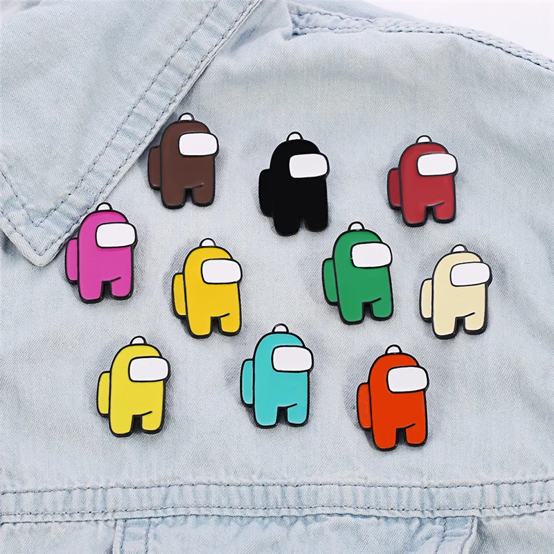 

Женская эмалированная брошь в виде лацкана, с эмалью