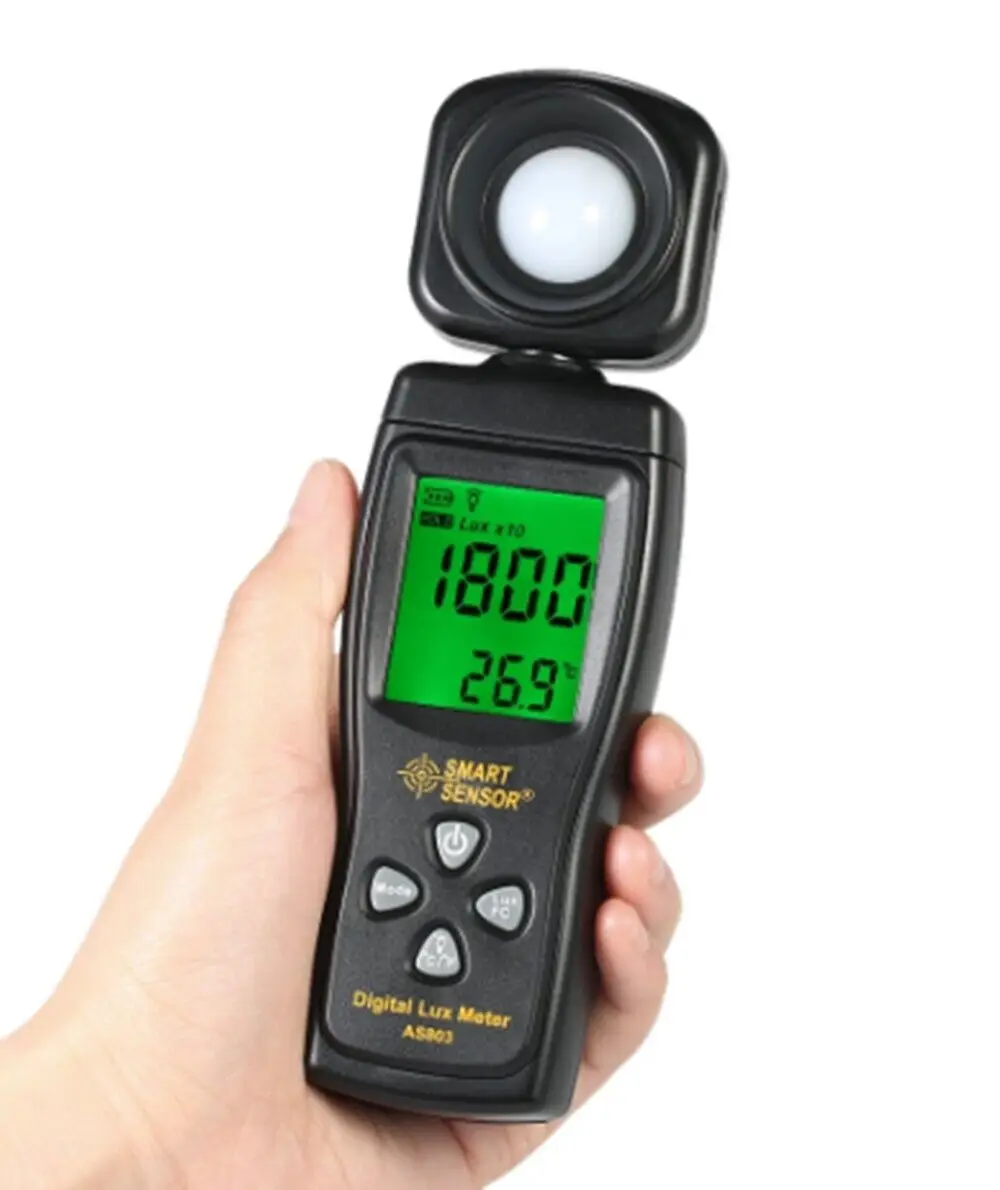 

Digital Lux Meter Luminance Tester Light Meter Spectrometer Actinometer With Range 1~200.000lux For Illumination Control