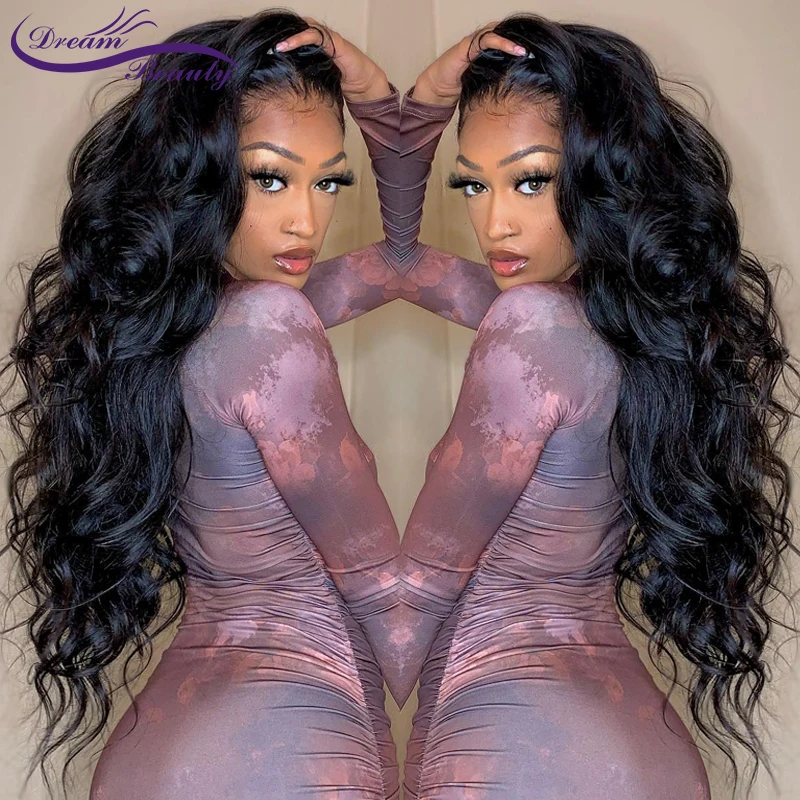 

Transparent Lace Frontal Wig 13x6 13X4 Lace Front Human Hair Wigs Body Wave Brazilian Remy Human Hair Wigs 4x4 Lace Closure Wig