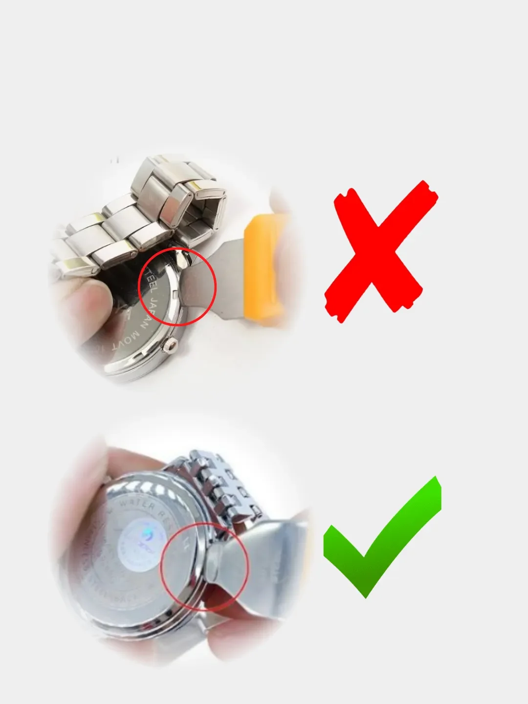 Как снять крышку часов для замены батарейки How to Open a Screw Down Watch Case Back with a Case Wrench Esslinger Watchmak