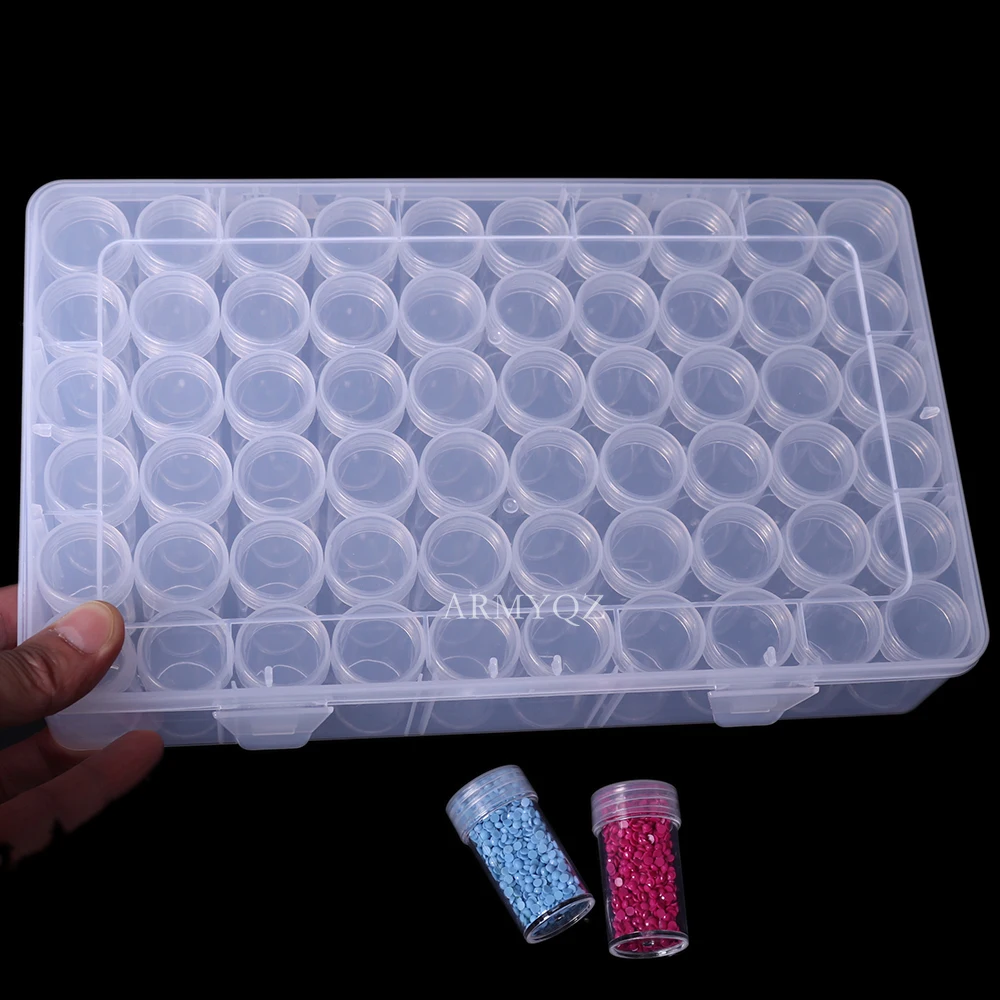 

Женский аксессуар 60/120/180, сетчатый ящик для хранения, демонстрационная коробка, алмазная живопись, вышивка крестиком из смолы Стразы для хра...