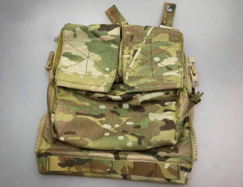 

Back Pack Zip on Panel Vest Hunting Airsoft Paintball Combat Backpack