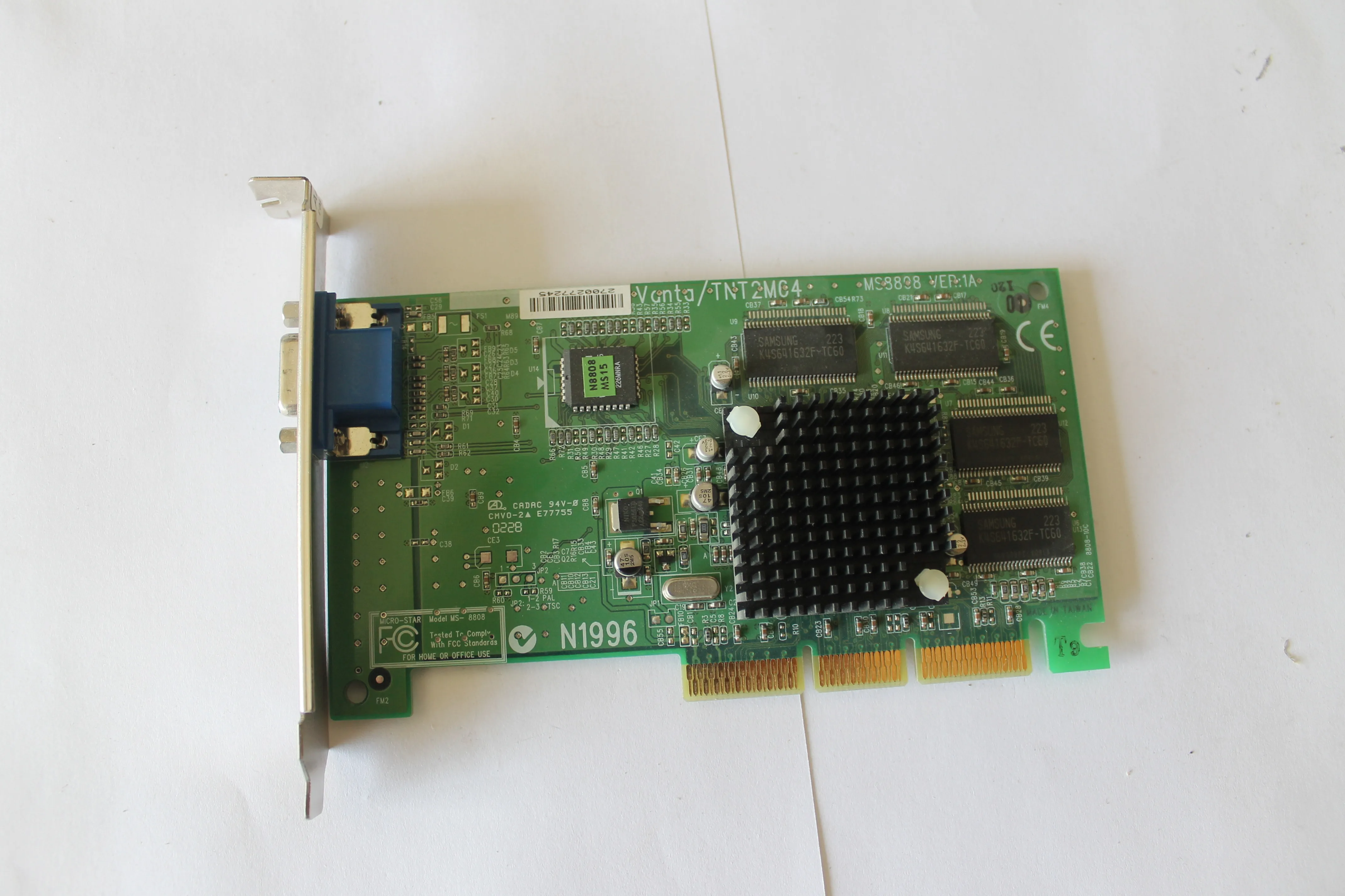 Nvidia RIVA TNT2 M64 32MB SDRAM AGP bus video card | Graphics Cards