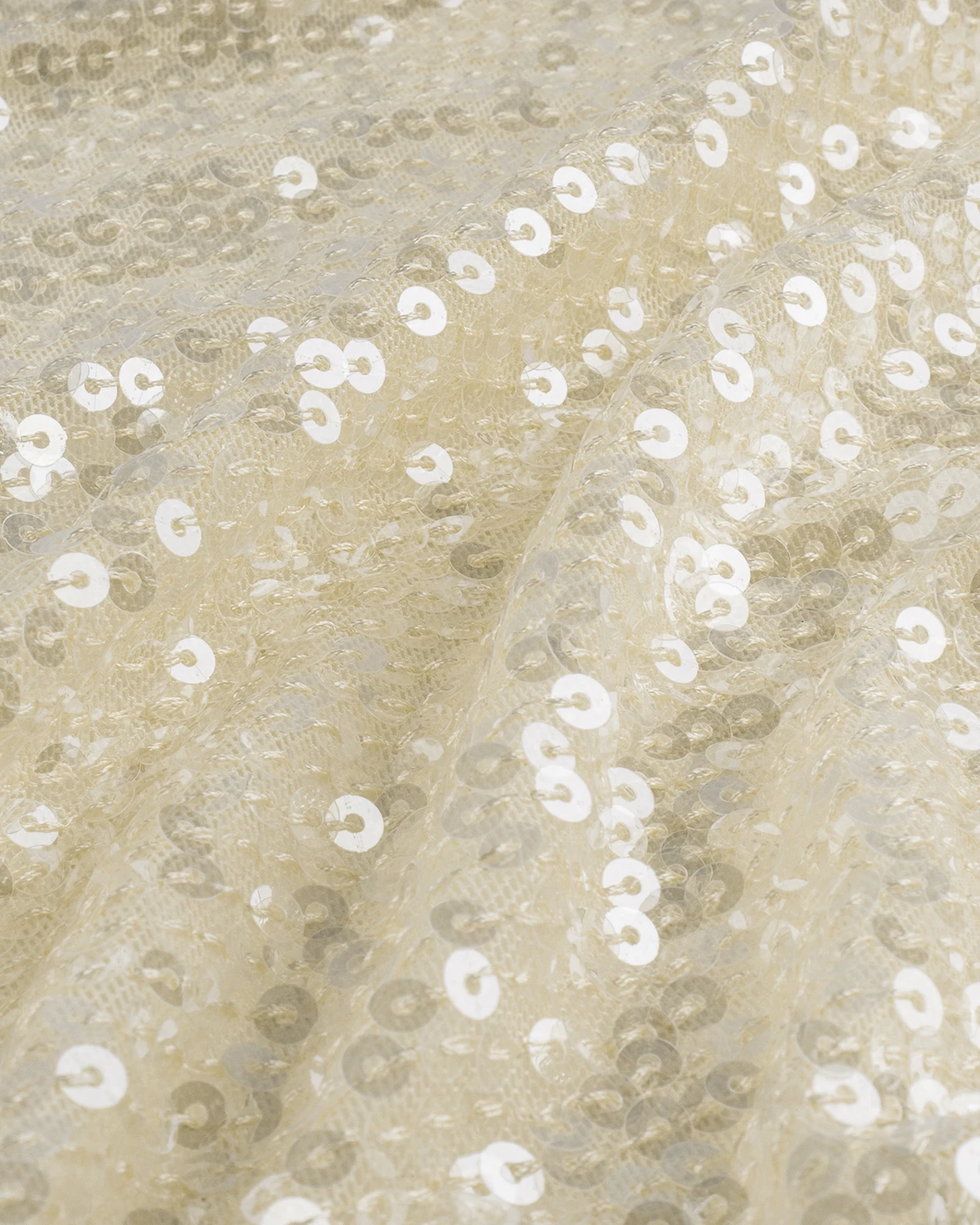 Ткань для шитья и рукоделия Shilla Пайетка на сетке &quotКайен&quot отрез 1/2/3/4/5/10/15 метров