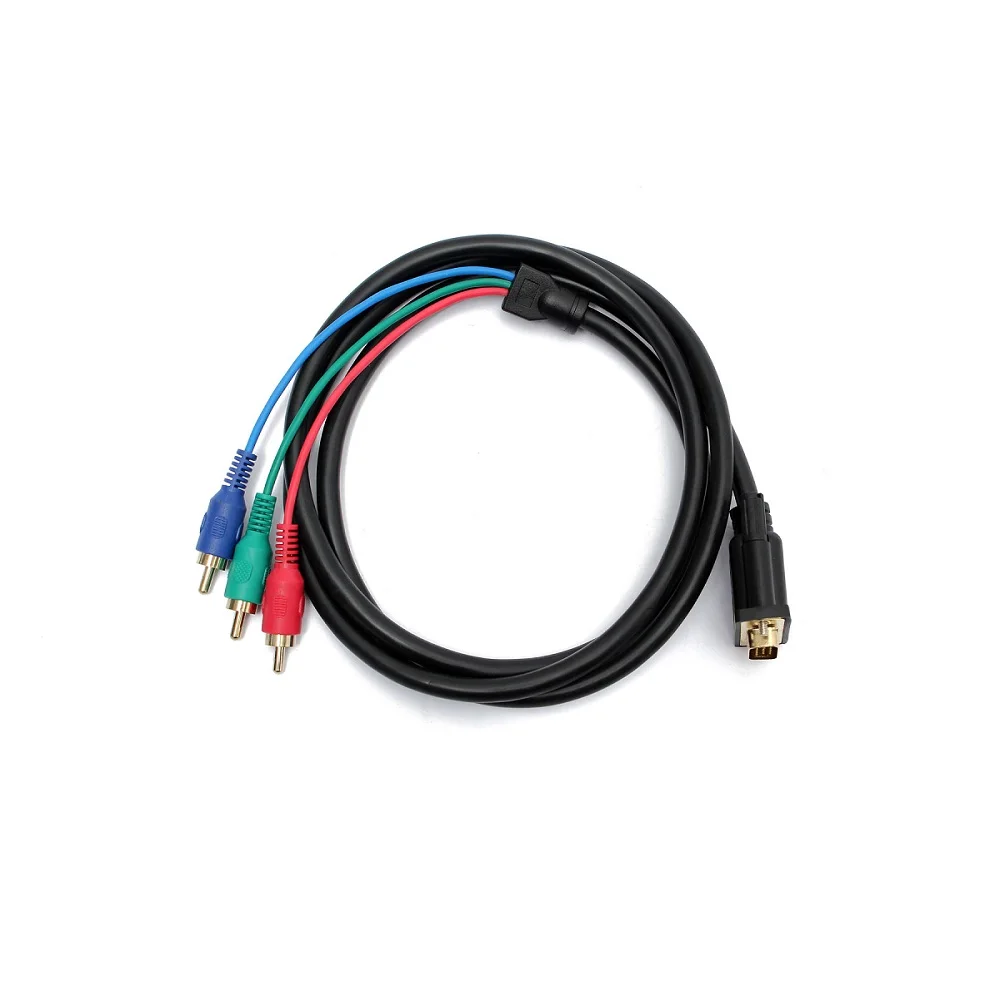 шнур мониторный VGA / 3xRCA 1.5м, CAB32BLK