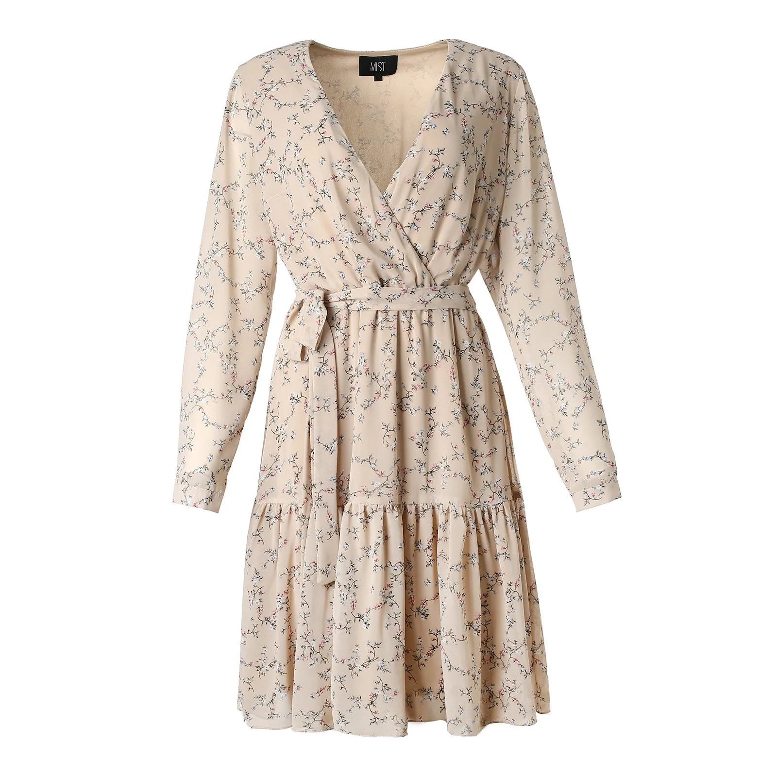 Платье женское MIST plus-size р.58 бежевый