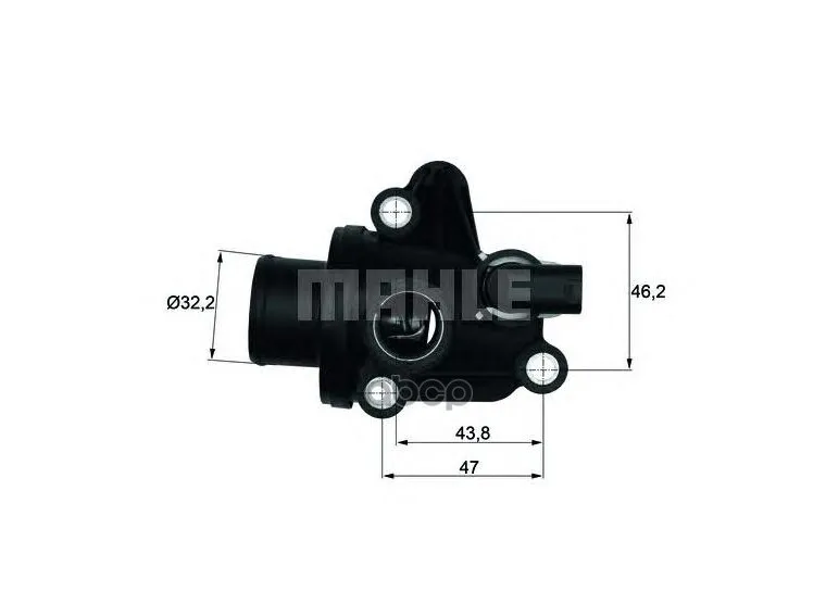 Ti 12 87_термостат Mb W168/Vaneo 1.4-2.1i 97 Mahle/Knecht арт. TI1287