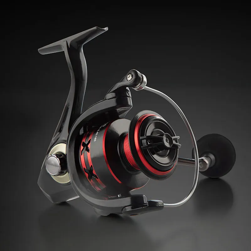 All Metal Spinning Fishing Reel 21KG Maximum Unloading Force 5+1BB Bearing Metal Body Strong Washer Drag For Sea