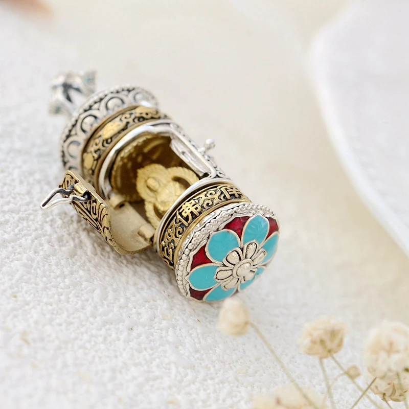 Подлинная Подвеска из искусственного серебра в стиле ретро подвеска ностальгия